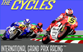 The Cycles: International Grand Prix Racing